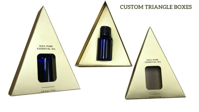 Custom Triangle Boxes With Unique Marketing Potential 