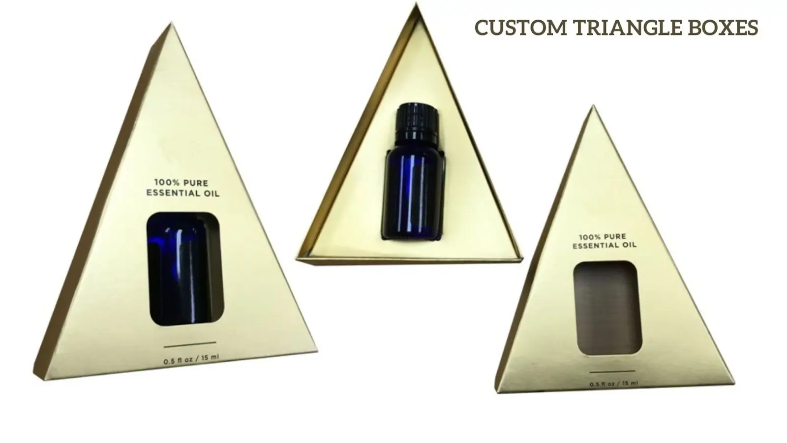 Custom TRIANGLE BOXES
